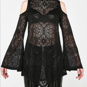 Kill star gia lace tunic